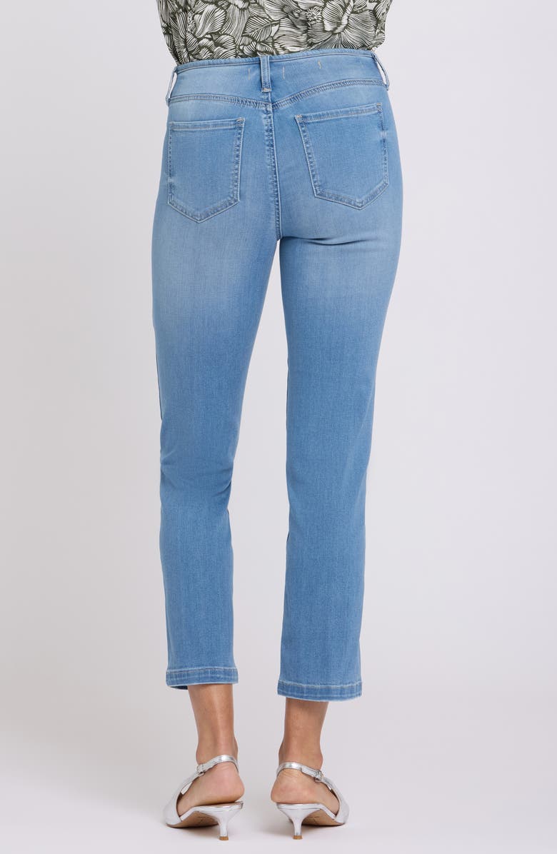 NYDJ Sheri Clean Waist Ankle Slim Straight Jeans, Alternate, color, 