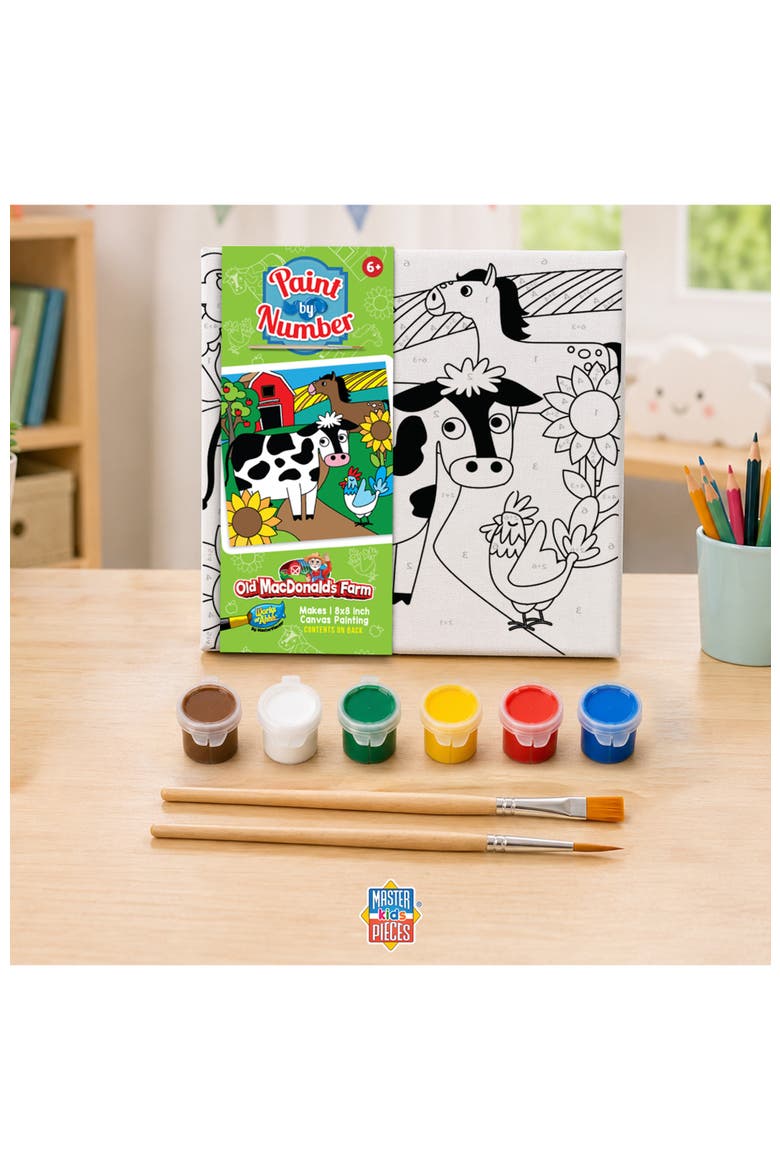Old MacDonald - Paint by Number Kids, Alternate, color, Multicolor