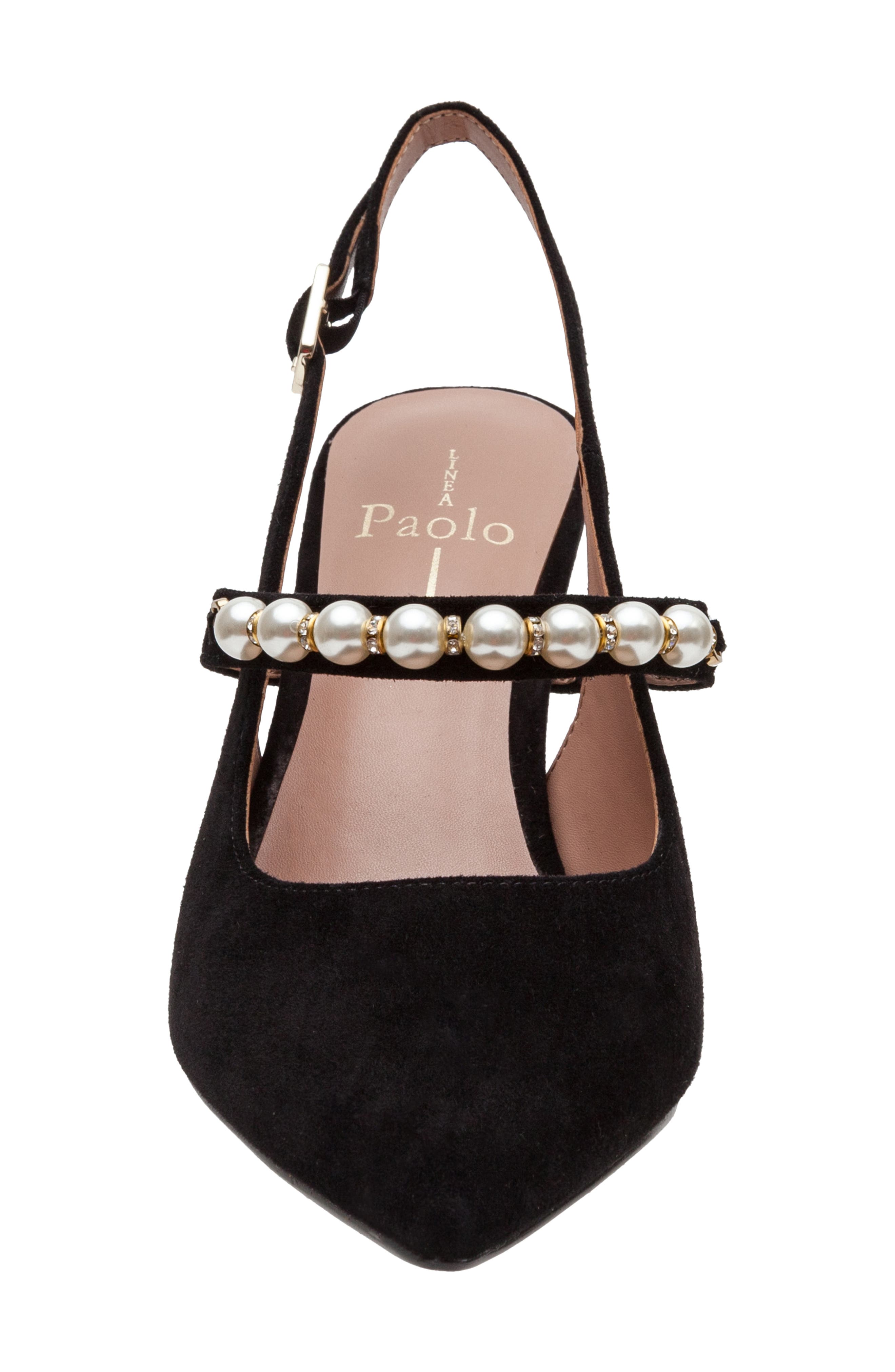 Linea Paolo Yemina Slingback Pump, Alternate, color, Black