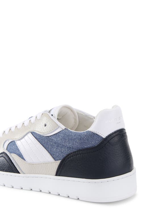 Kurt Geiger London Benn Low Top Sneaker In Navy