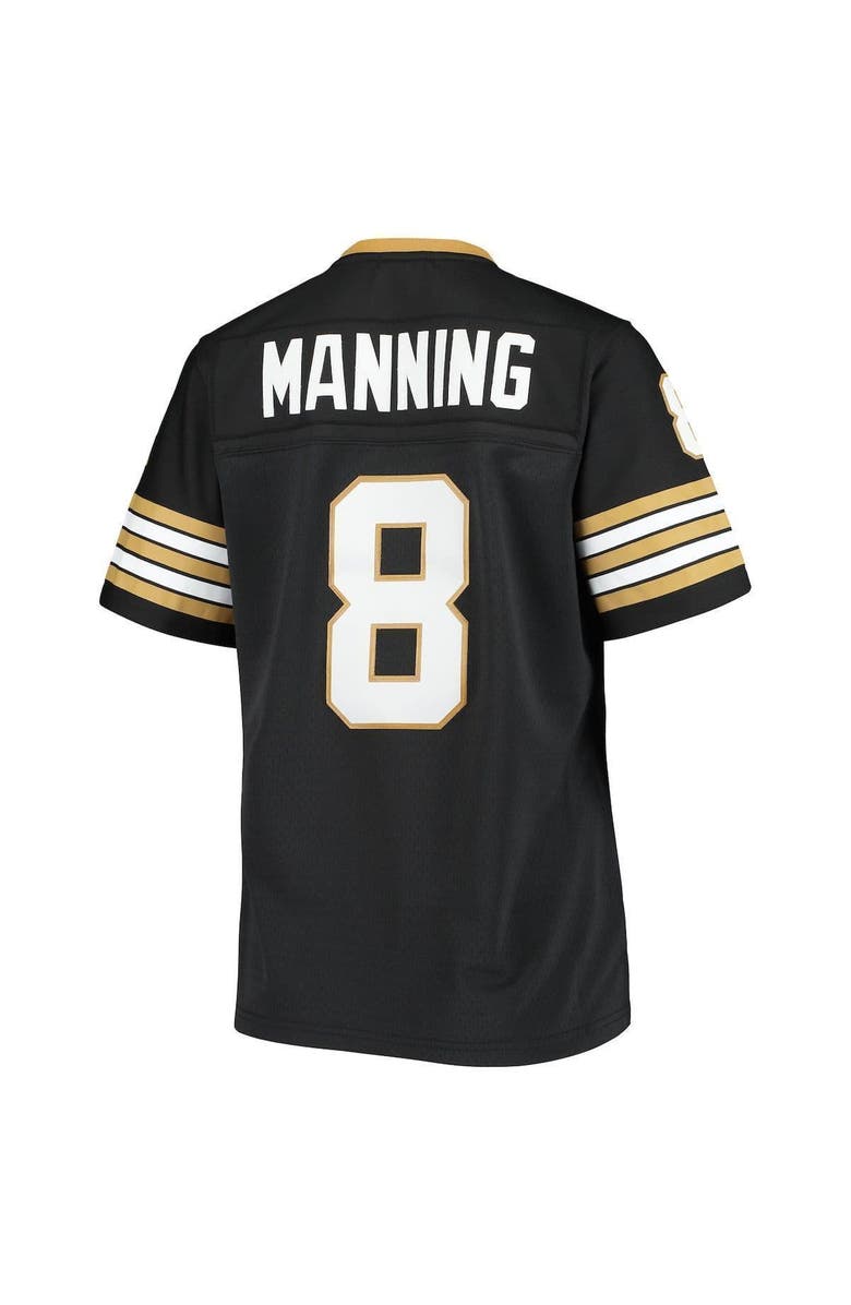 Mitchell & Ness Women's Mitchell & Ness Archie Manning Black New Orleans Saints 1979 Legacy Replica Jersey, Alternate, color, 