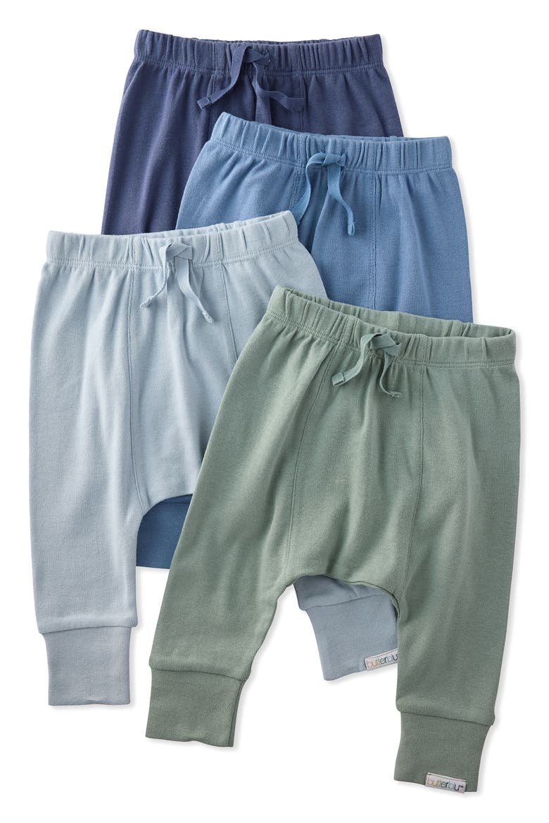 Jordan Assorted 4-Pack Organic Cotton Joggers, Main, color, TERRA