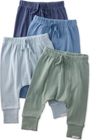 BUTTERBLU Jordan Assorted 4-Pack Organic Cotton Joggers