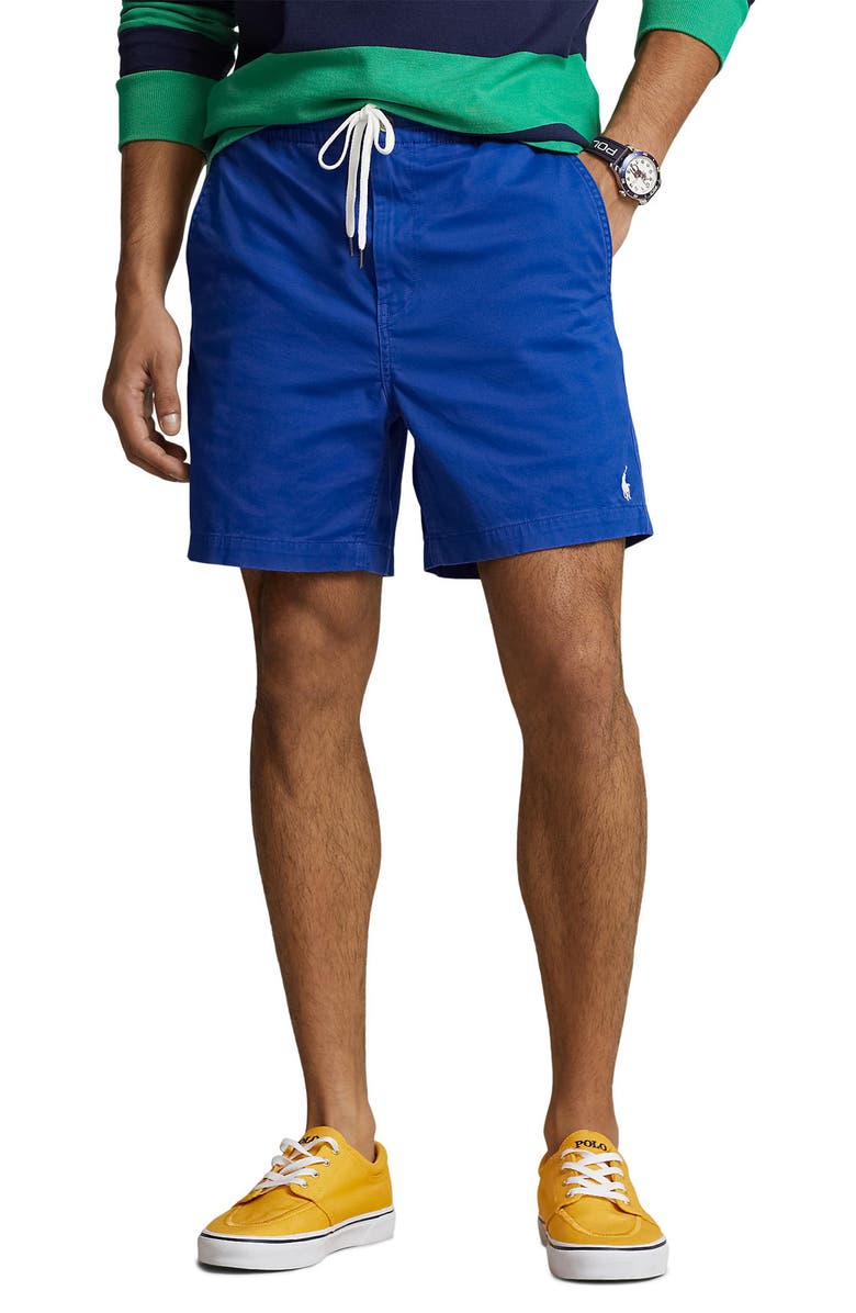 Polo Ralph Lauren Prepster Flat Front Stretch Cotton Twill Shorts, Main, color,