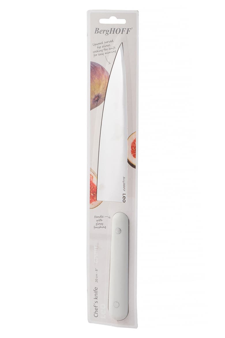 Leo Glints Stainless Steel 8-Inch Chef Knife, Alternate, color, SPIRIT