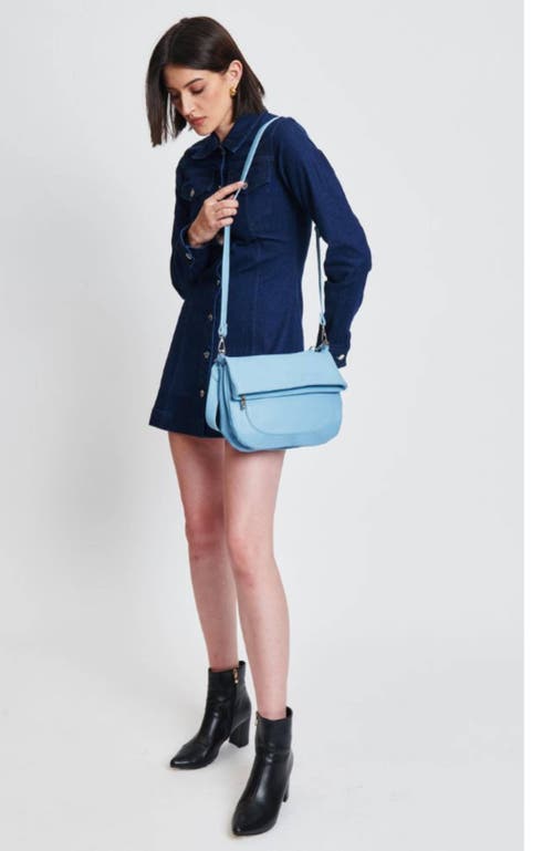 Moda Luxe Blake Crossbody In Sky Blue