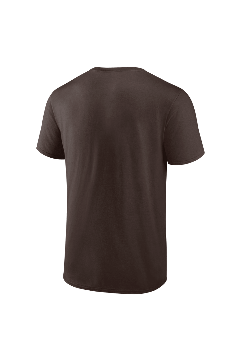 Men's Logo Athletic Brown San Diego Padres Official Logo T-Shirt, Alternate, color, Brown