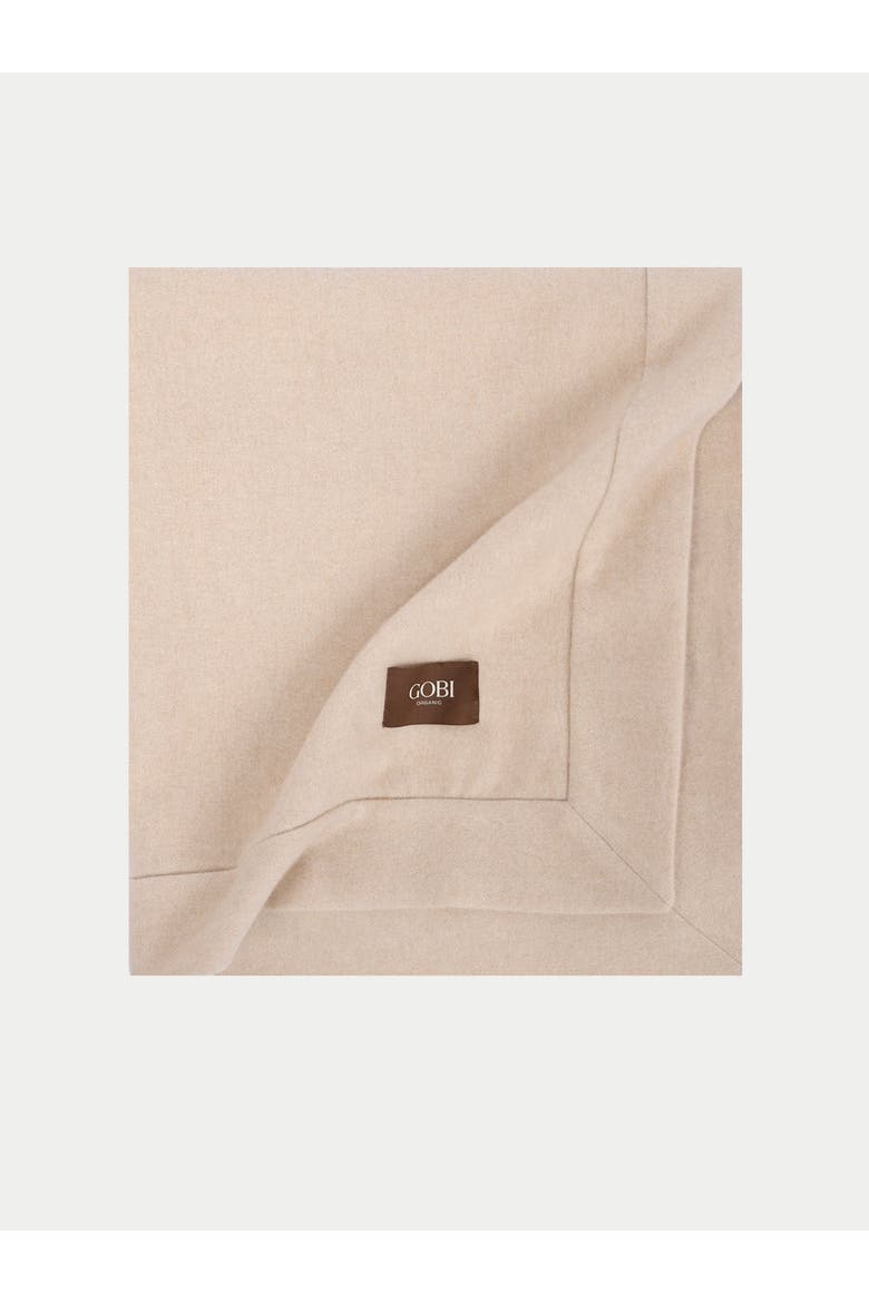 Cashmere Woven Blanket, Main, color, beige