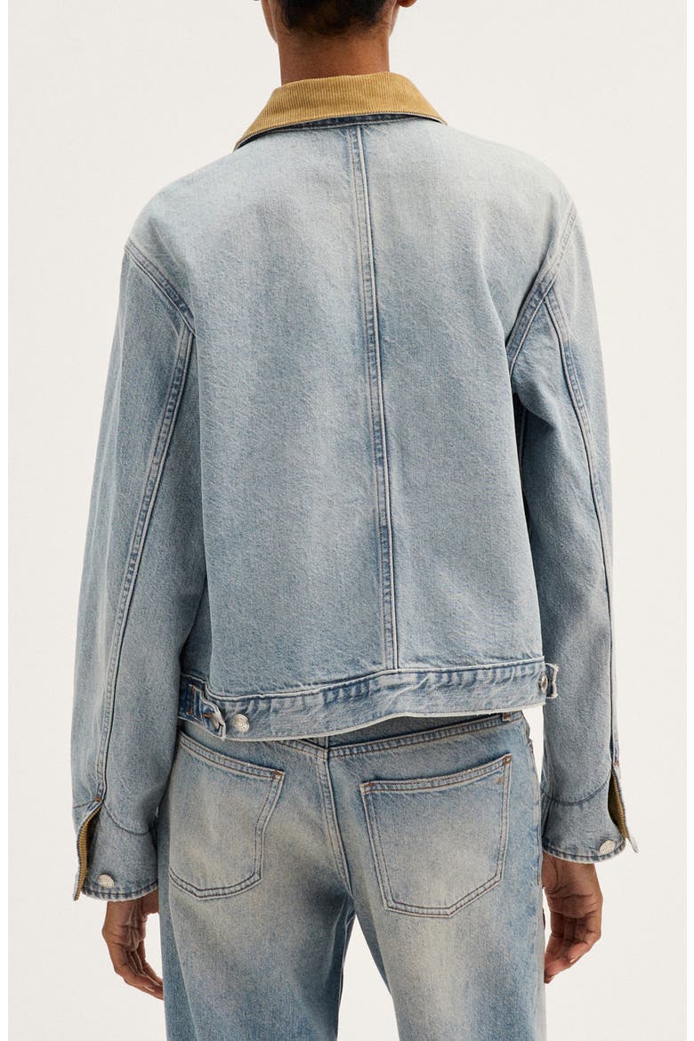 Denim Rancher Jacket, Alternate, color, GREENWICH WASH