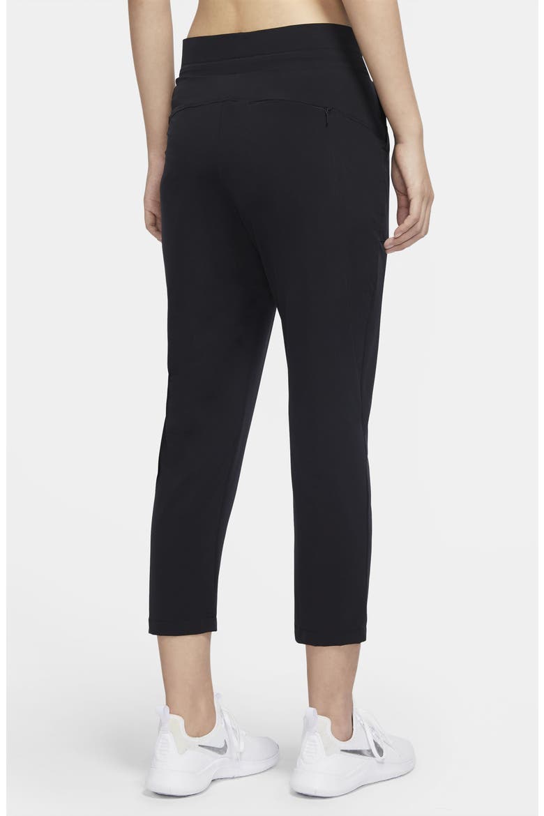 Bliss Luxe 7/8 Dri-FIT Women's Training Pants, Alternate, color, BLACK/ CLEAR