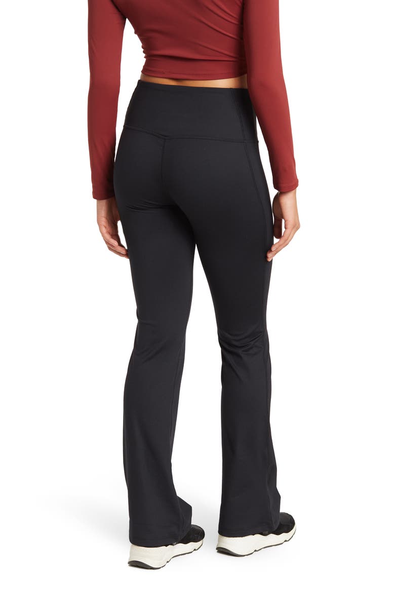 Z by Zella High Waist Daily Booty Flared Leggings, Alternate, color,