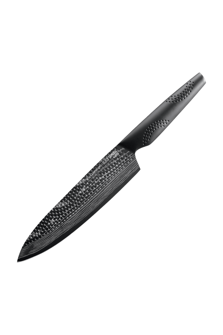 iD3® BLACK SAMURAI  8" Chef's Knife, Main, color, Black