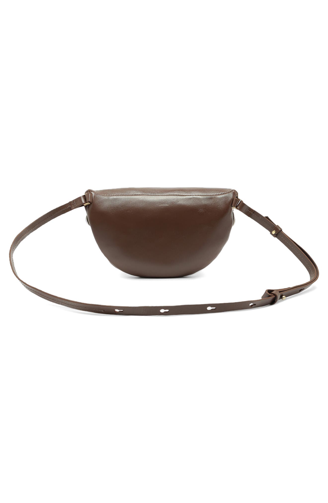 Owen Studded Leather Belt Bag, Alternate, color, BITTER BROWN/ BITTER BROWN