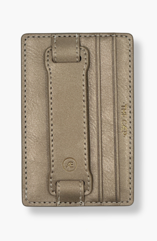 The Cæp Wallet In Gold