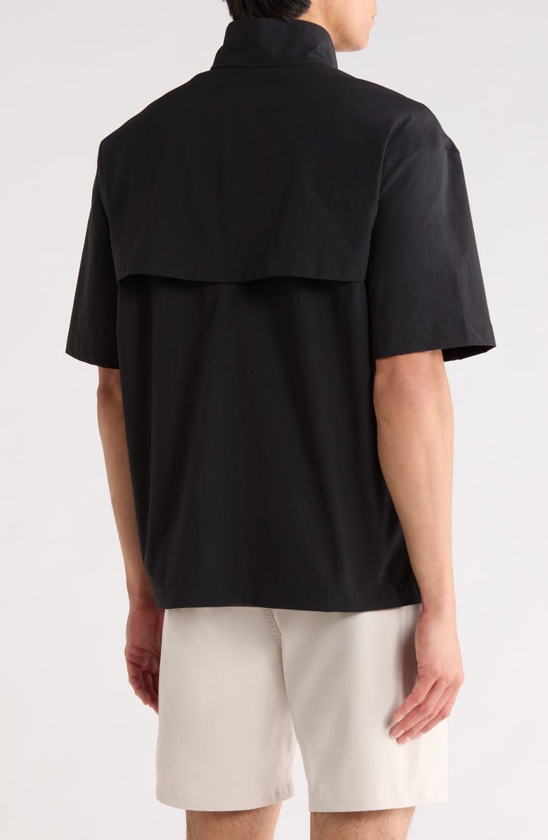 Z by Zella Popover Golf Shirt, Alternate, color, Black