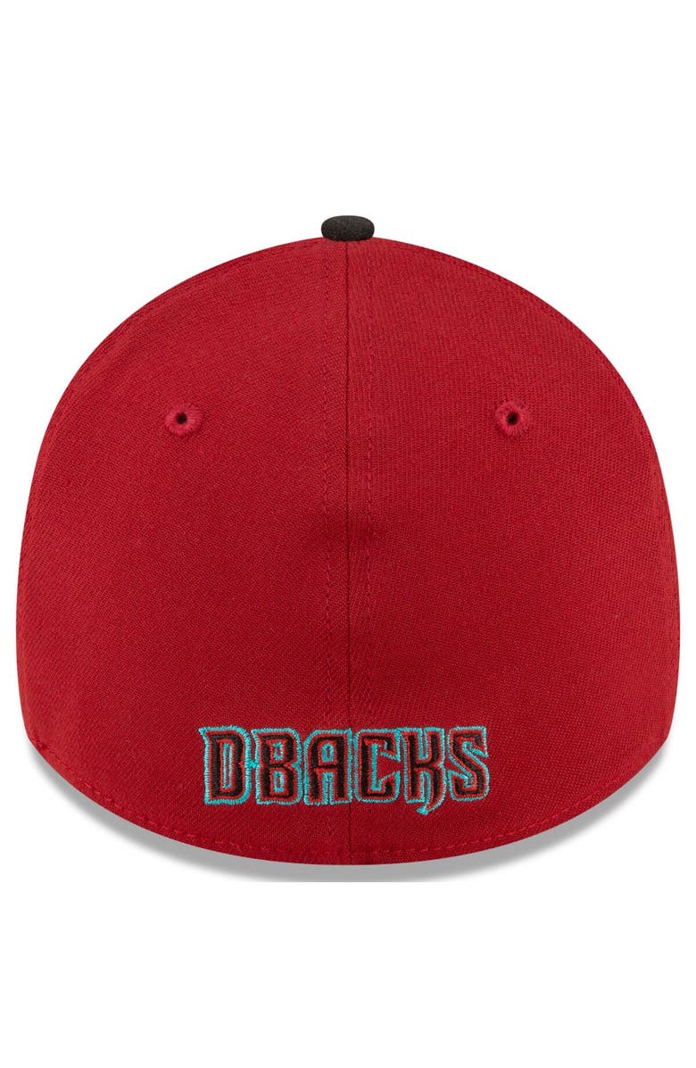 New Era Men's New Era Red/Black Arizona Diamondbacks Team Classic 39THIRTY Flex Hat, Alternate, color, Red
