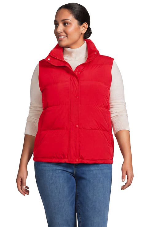 Plus Size Max 600 Down Puffer Vest