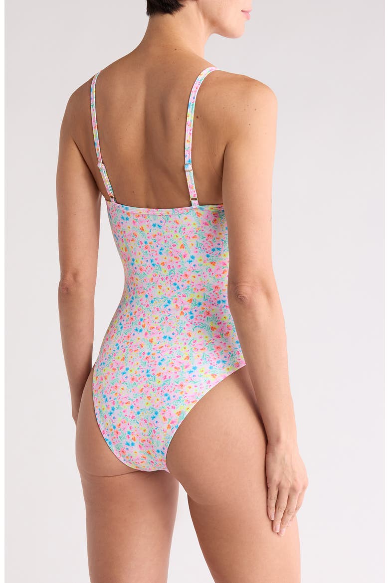 Double Ruffle Underwire One-Piece, Alternate, color, MOONFLOWER