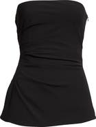 Proenza Schouler Damea Matte Double Crepe Top