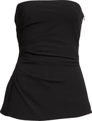 Proenza Schouler Damea Matte Double Crepe Top