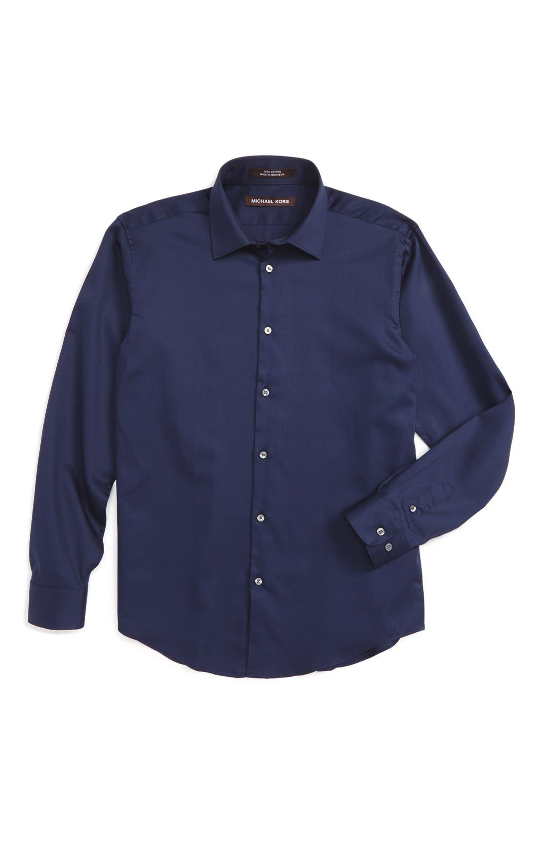 Michael Kors Solid Dress Shirt