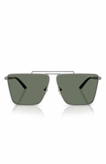 Versace 64mm Oversize Pillow Sunglasses