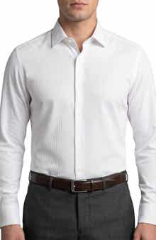 Textured Cotton Dress Shirt