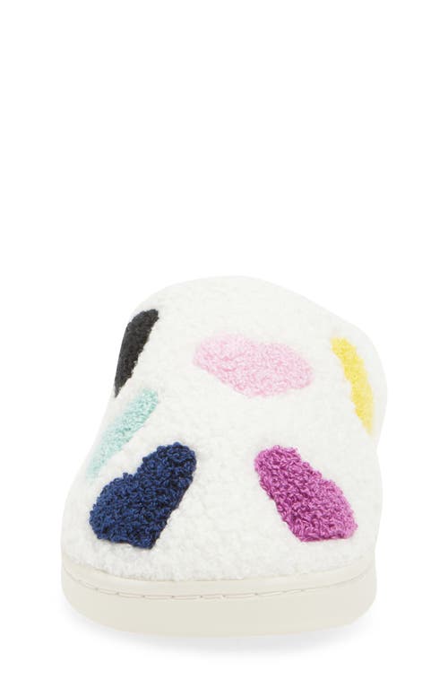 Harper Canyon Kids' Heart Slipper In Multi