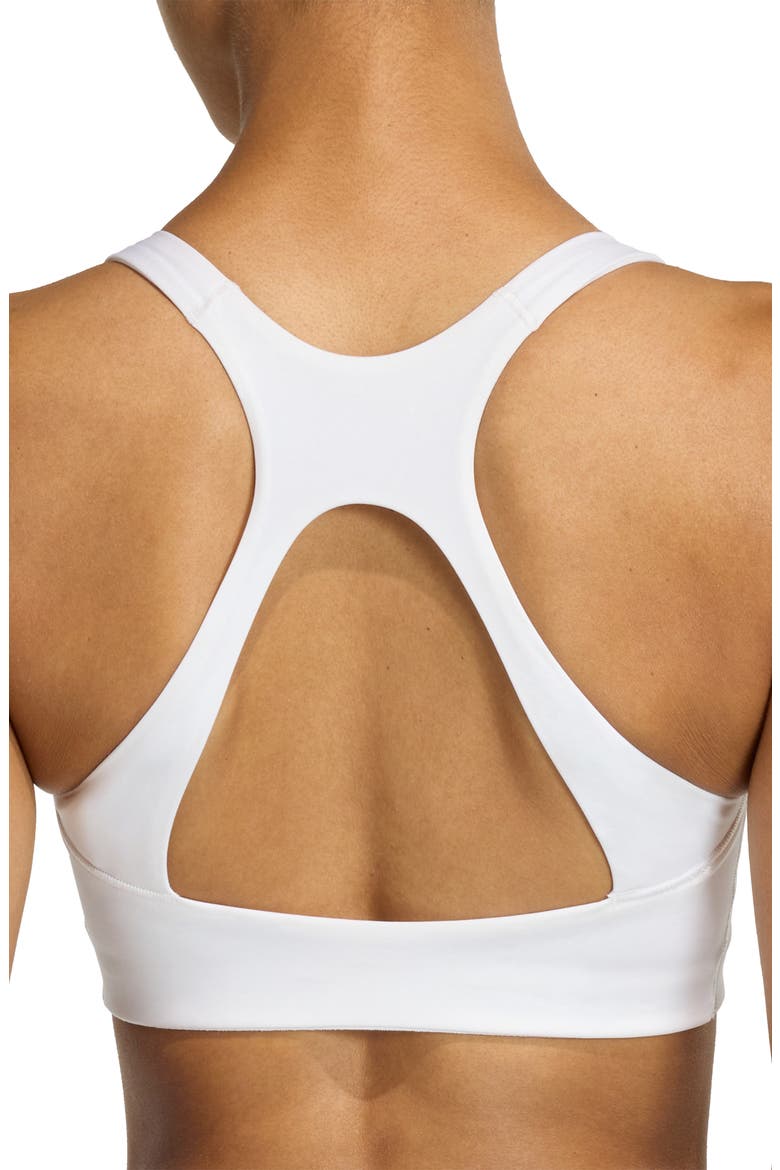 Optime Climacool Sports Bra, Alternate, color, WHITE