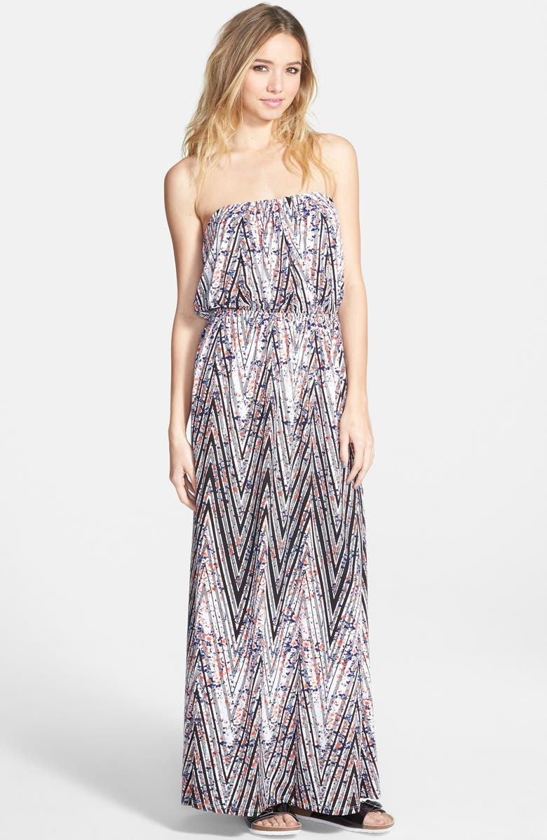 Trixxi Print Maxi Dress, Main, color, 