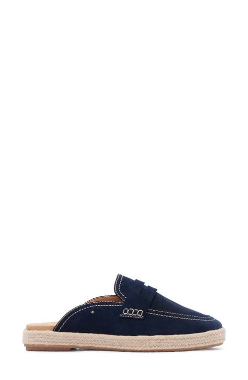 Frankie4 Arlie Loafer Mule In Navy Suede