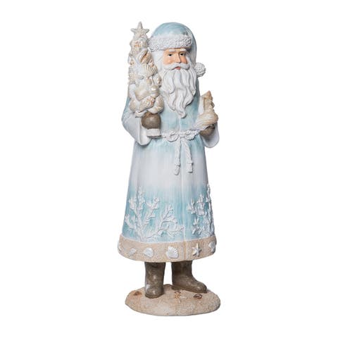 Beach Santa Figurine