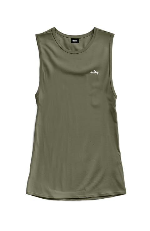 Womens Salty Muscle Tank