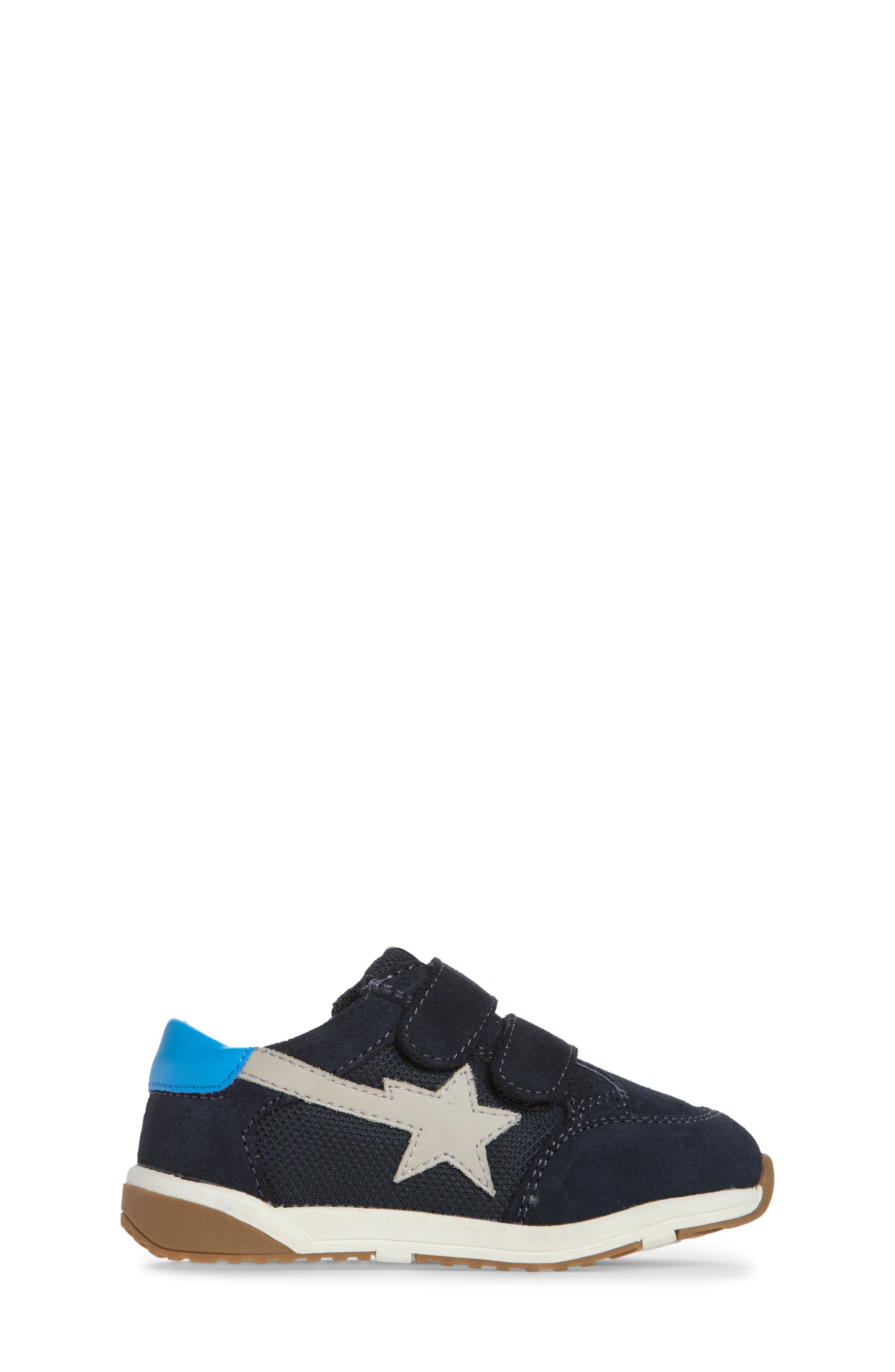 Kids' Star Track Sneaker, Alternate, color, NAVY SUEDE