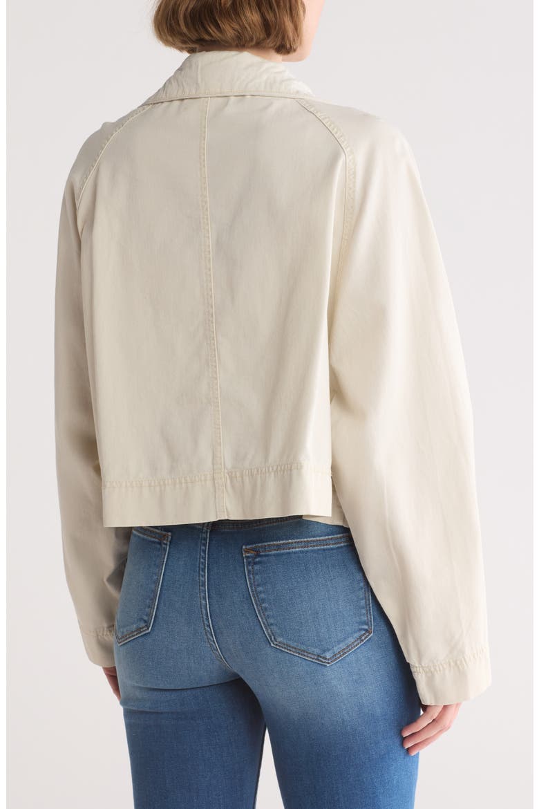 Crop Cargo Jacket, Alternate, color, ECRU