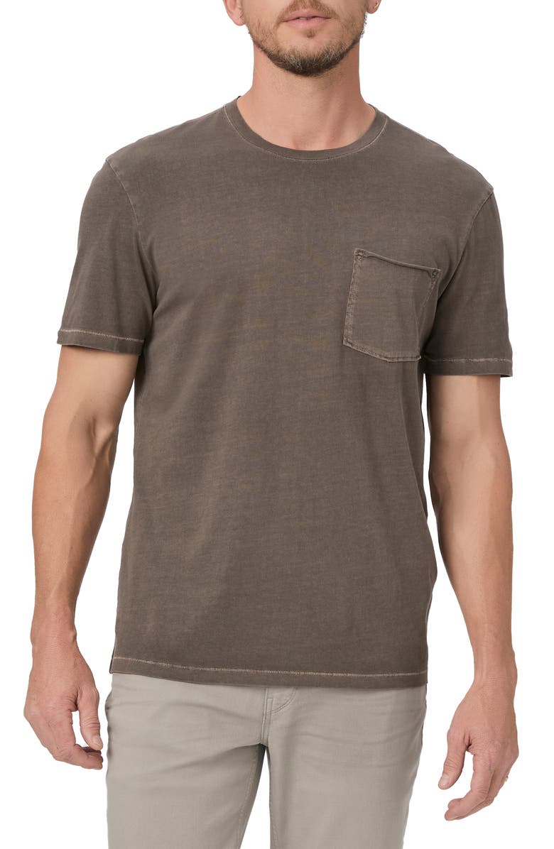 PAIGE Ramirez Cotton Pocket T-Shirt, Main, color, 