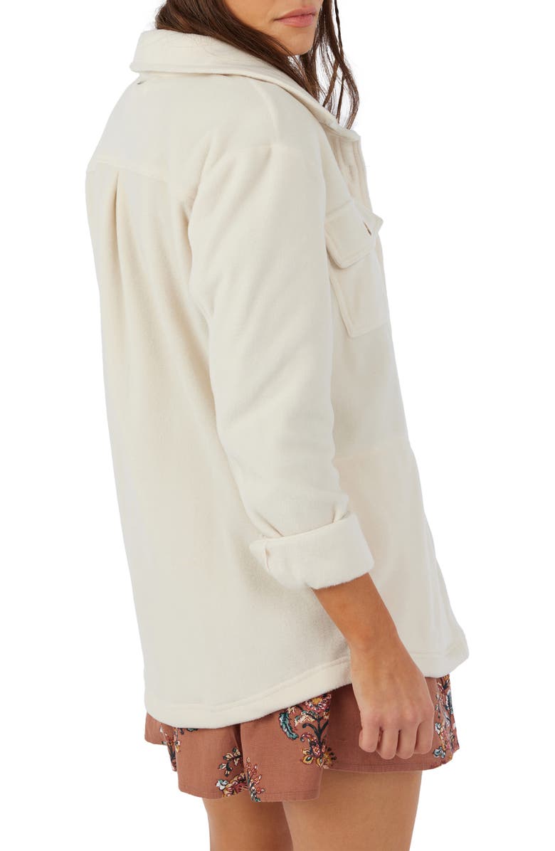 O'Neill Collins Fleece Shirt Jacket, Alternate, color, 