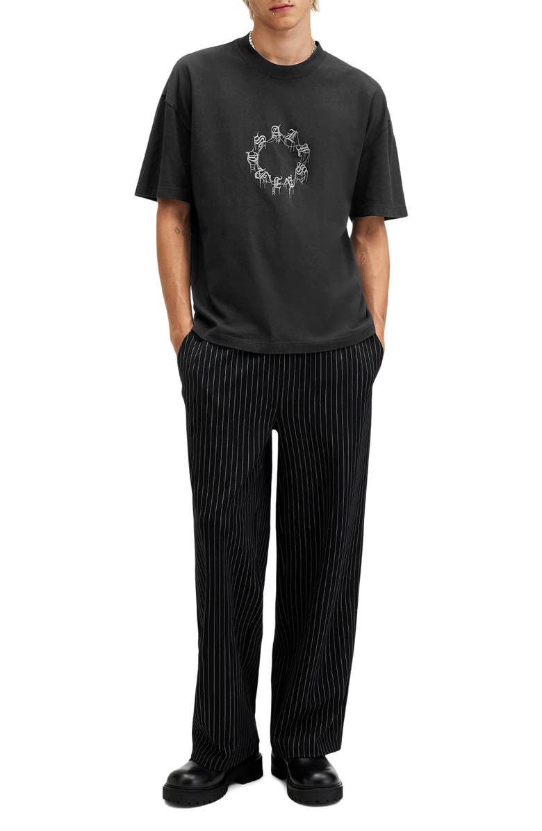 AllSaints Cryptierra Graphic T-Shirt, Alternate, color, 