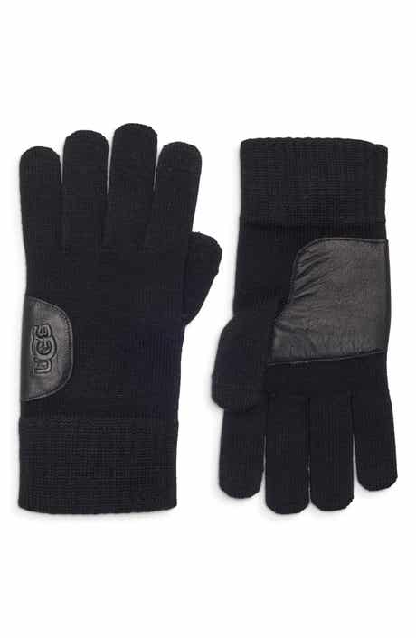 Leather Trim Tech Gloves