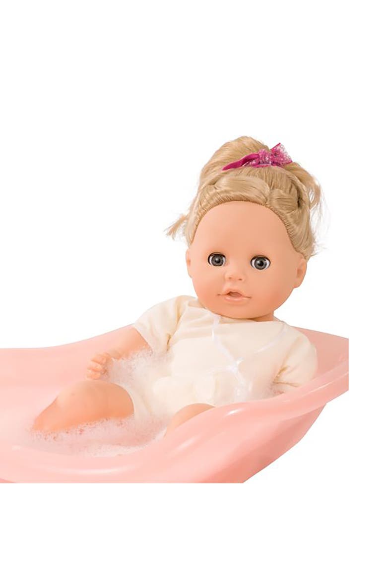 13" Soft Cloth Bath Baby Doll, Alternate, color, Multicolored