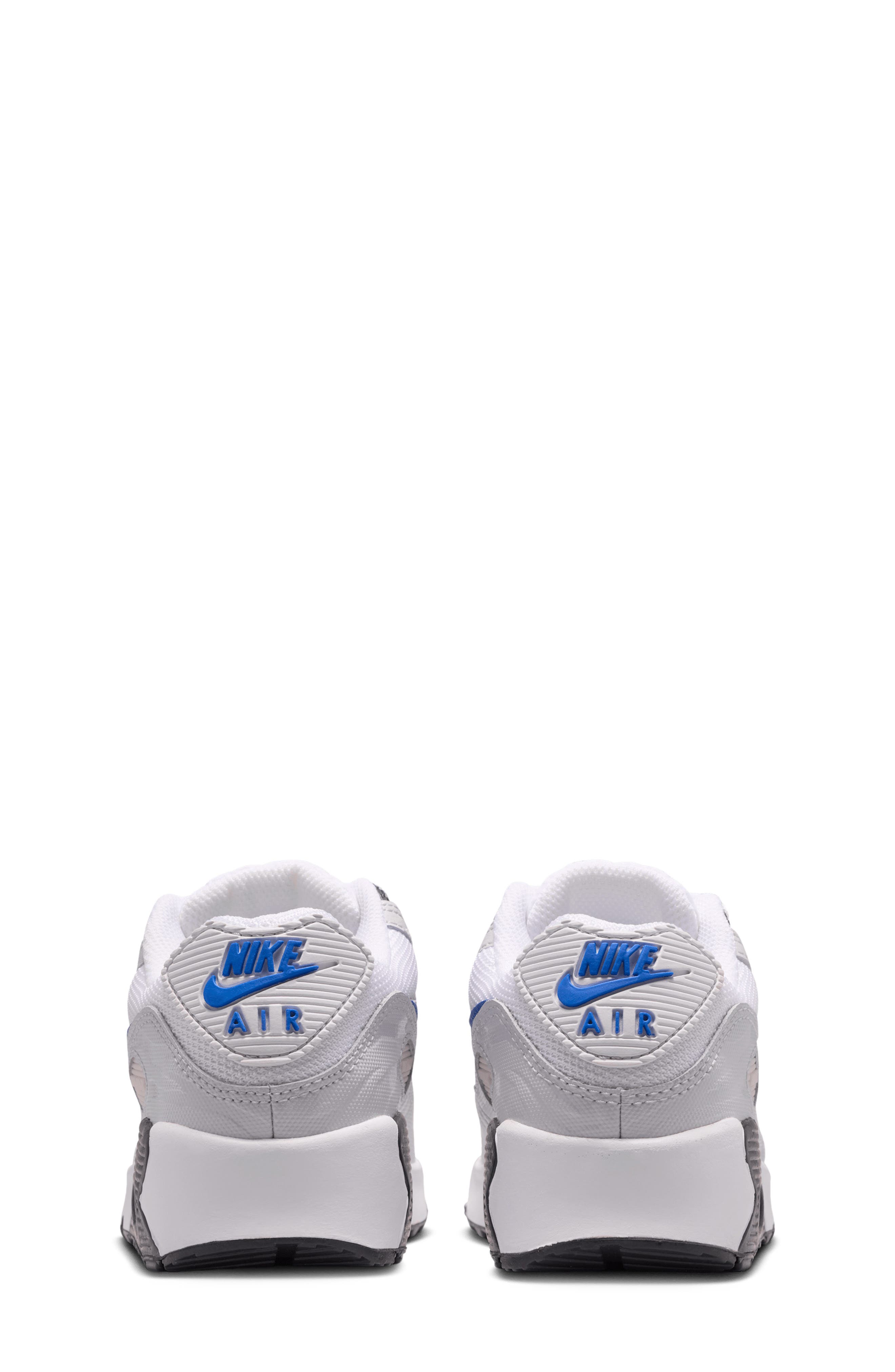 Nike Kids' Air Max 90 SE Sneaker, Alternate, color, White/ Photon Dust/ Crimson
