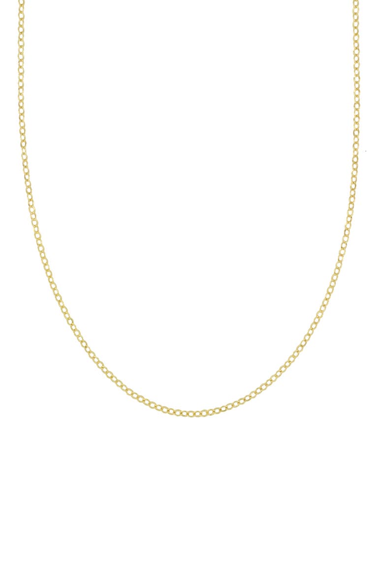 14K Gold Rolo Chain Necklace, Main, color, 14K YELLOW GOLD