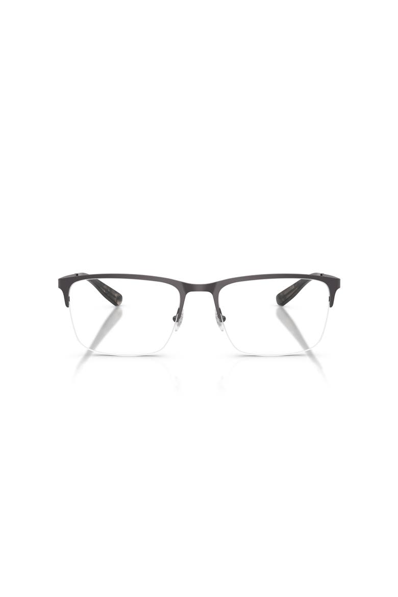 58mm Rectangle optical glasses, Alternate, color, Grey