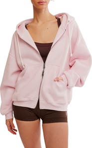 Free People Final Call Full Zip Hoodie