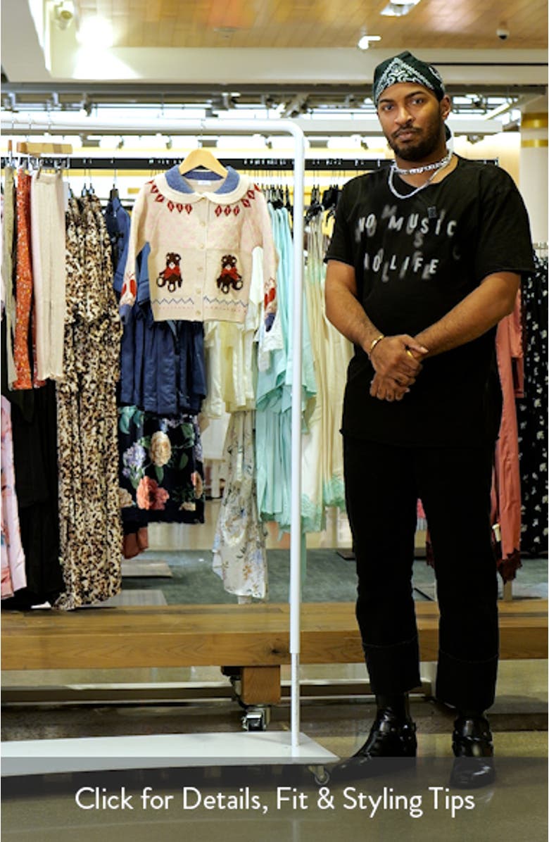 Kids' Teddy Bear Cardigan, sales video thumbnail