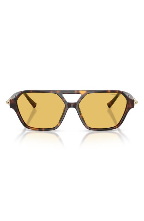 58mm Square Sunglasses
