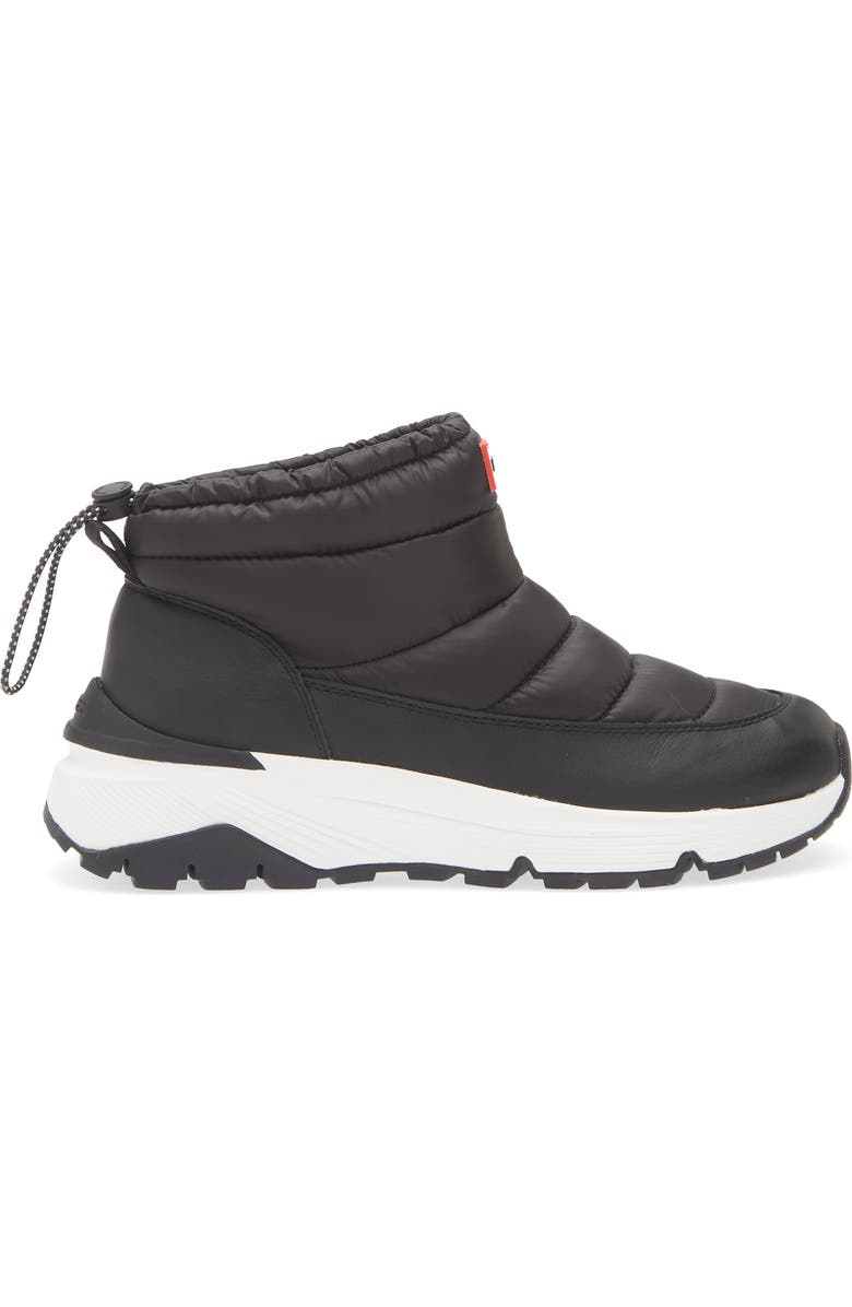 Hunter Anne Waterproof Snow Boot, Alternate, color, Black