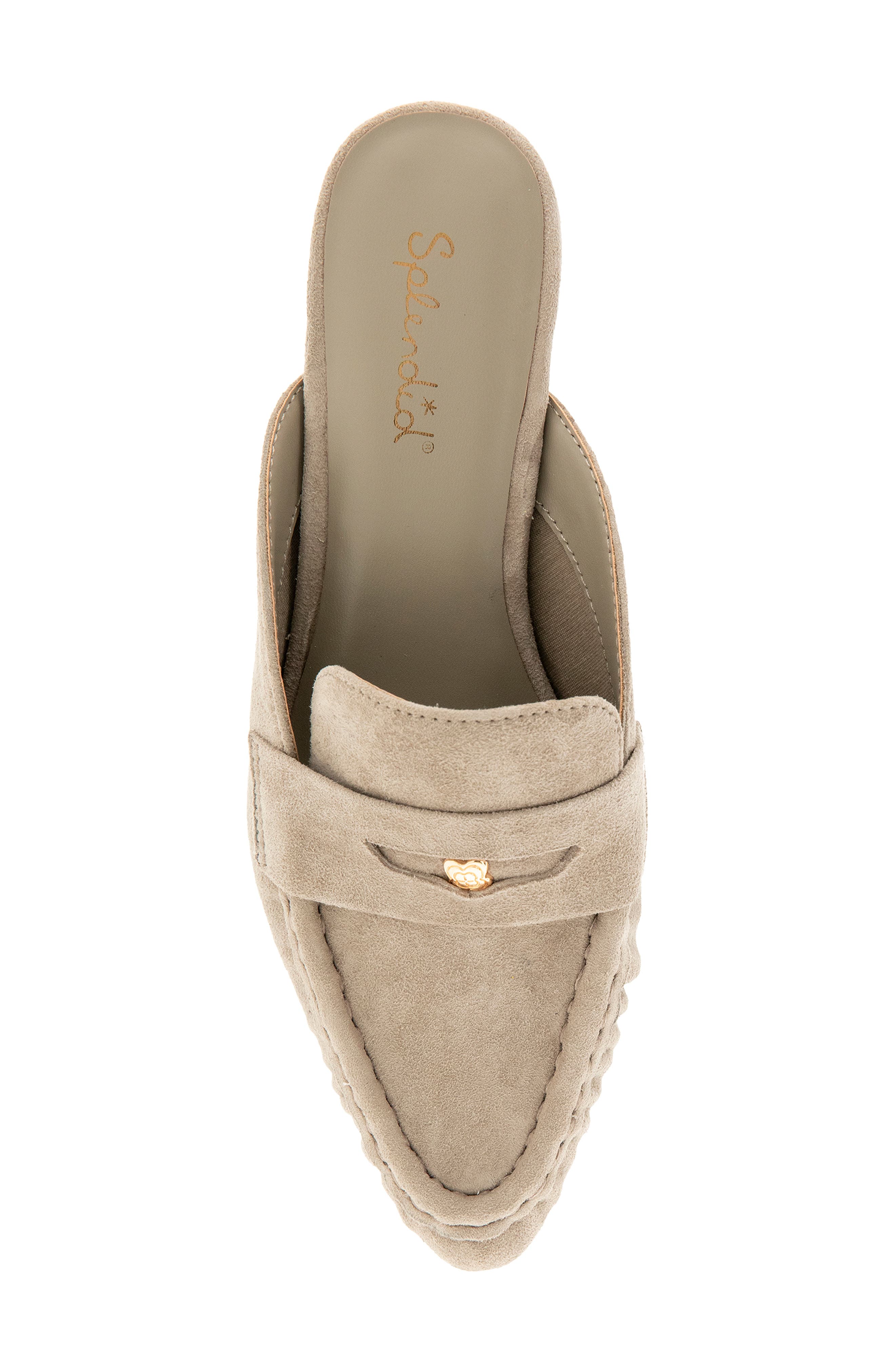 Lotus Penny Loafer Mule, Alternate, color, ERMINE