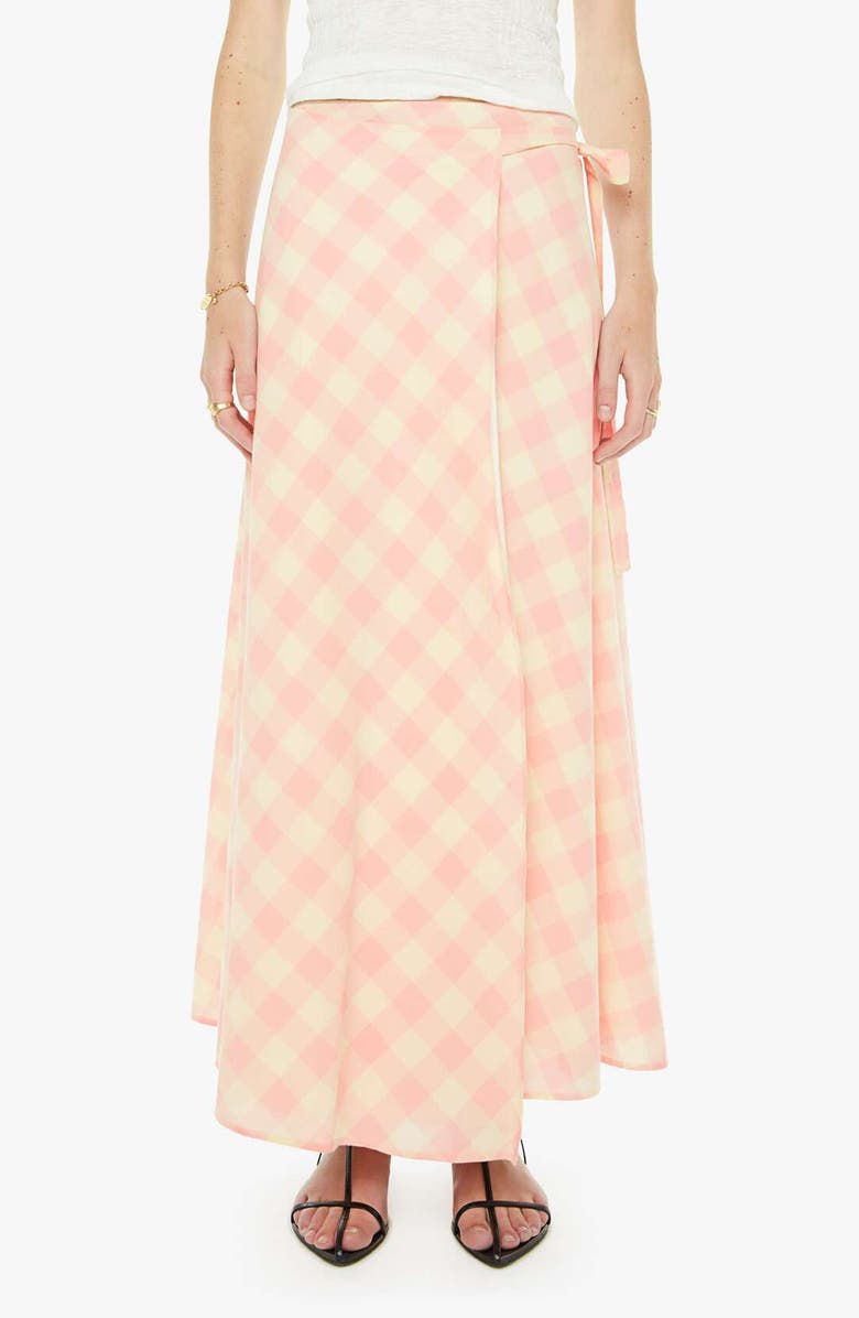 MOTHER The Tied & True Maxi Skirt, Main, color, Picnic At The Park