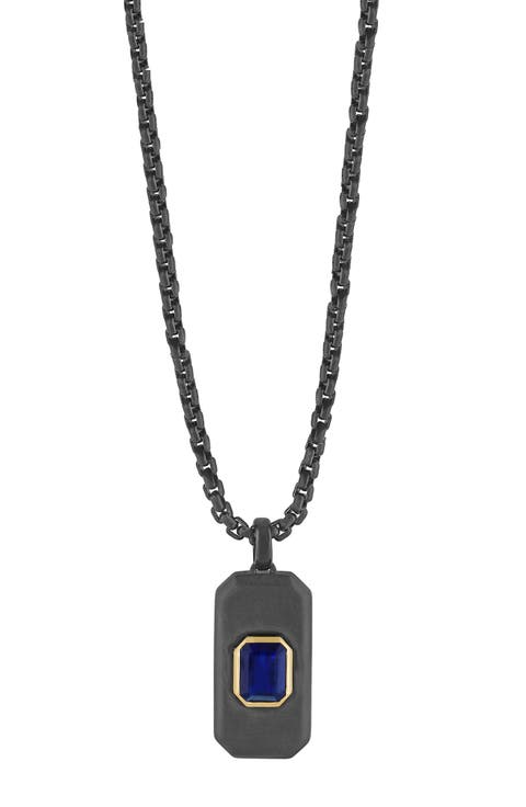 Zircon Pendant Necklace
